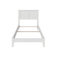 thumbnail image 3 of Madison Lit Simple en Bois Massif avec Sommier, Blanc, 3 of 5