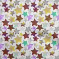 thumbnail image 1 of oneOone Cotton Cambric White Fabric Galaxy Craft Projects Decor Fabric Printed By The Yard 56 Inch Wide, 1 of 4