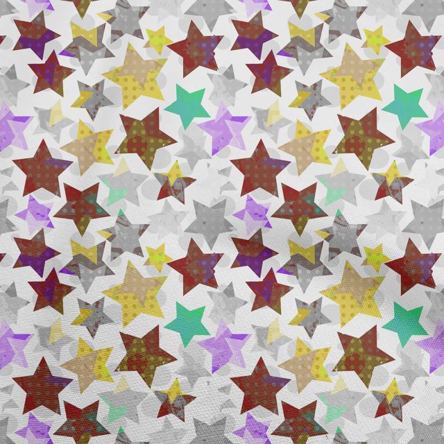 oneOone Cotton Cambric White Fabric Galaxy Craft Projects Decor Fabric Printed By The Yard 56 Inch Wide