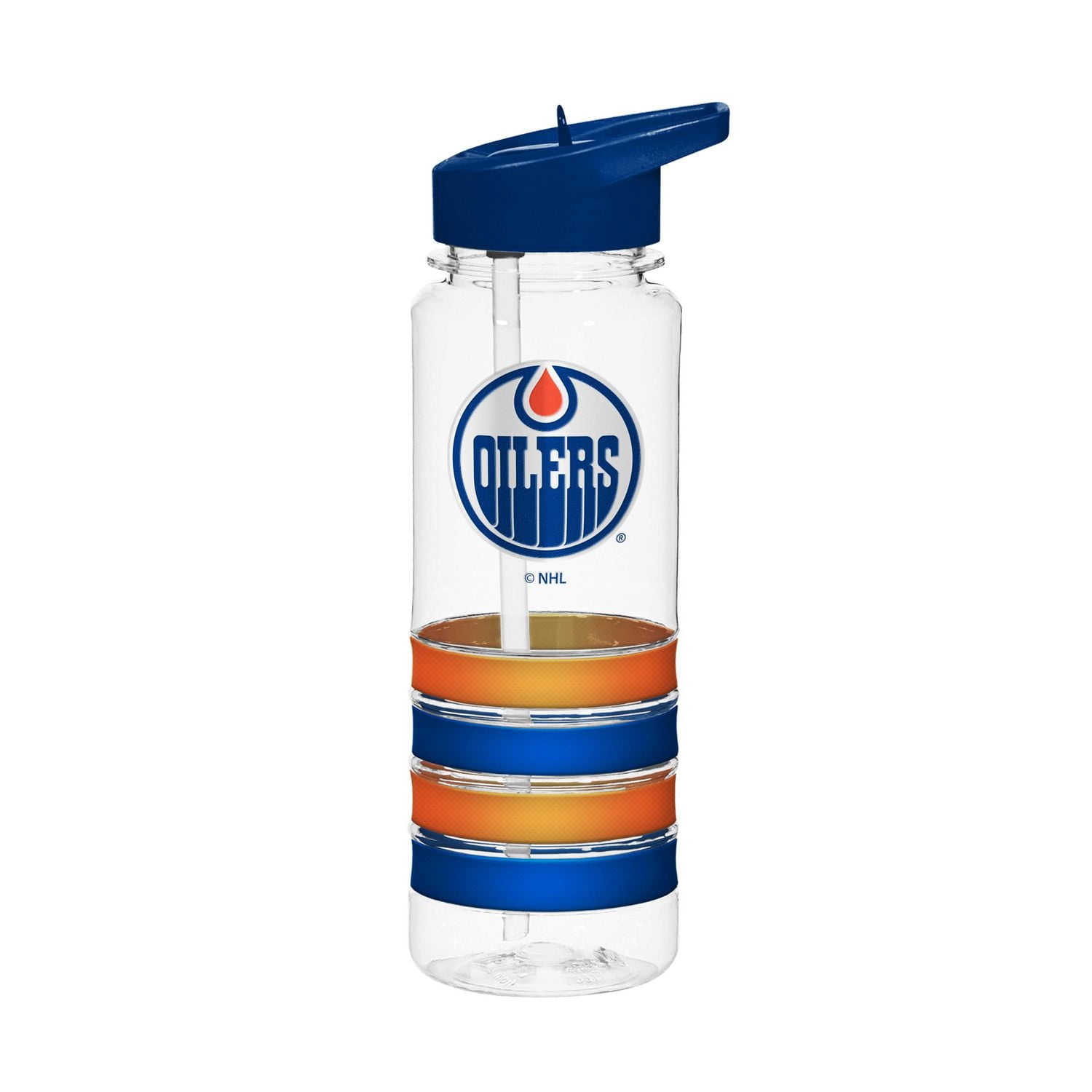 25Oz Team Color Banded Water Bottle Nhl Edmonton Oilers