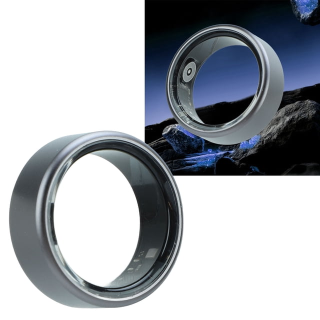 Smart Ring Health Tracker, Wearable Health Rings for Women & Men, Waterproof Fitness Tracker, 5 Days Battery Life