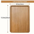 thumbnail image 4 of AMERTEER 1pc Couch Arm Table Clip On Tray Sofa Table For Couches  Couch Arm Tray Table  Portable Table  TV Table And Side Tables For Small Spaces  Stable Sofa Arm Table For Eating And Dri, 4 of 5
