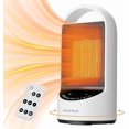 thumbnail image 1 of INKBIRDPLUS Chauffage d'Appoint Oscillant Portable PTC 1500 W avec Télécommande et 4 Modes, Minuterie 24 Heures, Protection contre la Surchauffe et le Basculement pour Bureau, Chambre et Usage Intérieur, 1 of 7