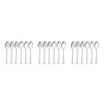 thumbnail image 2 of Wweixi 6pieces Lightweight And Portable Stainless Steel Set For Easy Dining On Go Stainless Steel Spoons Easy To Clean silver 3Set, 2 of 6