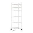 thumbnail image 3 of Sentmoon Corner Shelf Corner Bookshelf Kitchen Rack Trolley Floor Standing Multi Layer Household Storage Rack Bathroom Rack Can Accommodate Toiletries and Daily Necessities for Wall Decor, 3 of 7
