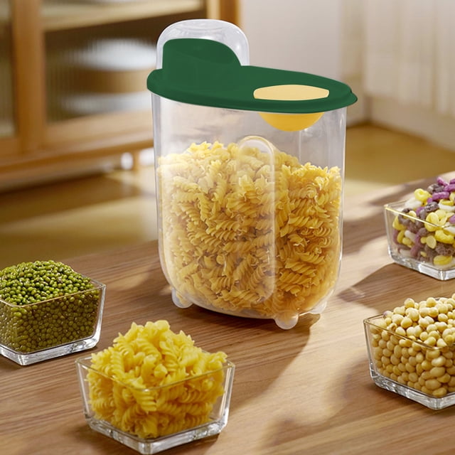EGNMCR Kitchen Gadgets Rice Barrel Household Insect Proof Water Proof Sealed Food Grade Rice Cylinder Rice Box Flour Barrel Storage Tank Miscellaneous Grain Storage Box Plastic Rice buckets