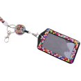 thumbnail image 3 of BELOVING 1x Lanière Bling en Strass avec Moulinet Rétractable Support de Badge d'Identité Vertical Coloré, 3 of 6