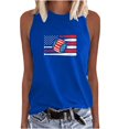 thumbnail image 1 of Birdeem Womens Sleeveless Top V-Neck Pullover Printing Vest, 1 of 1
