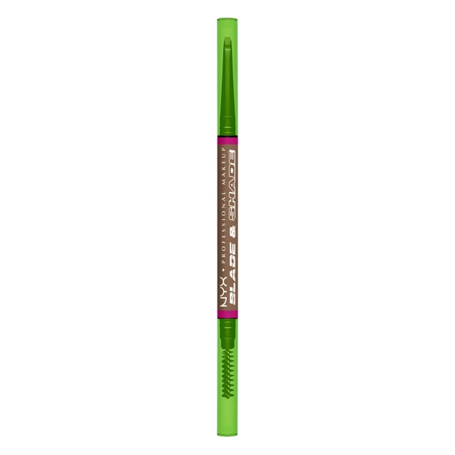 NYX Professional Makeup Blade & Shade, Dual Edged Brow Pencil