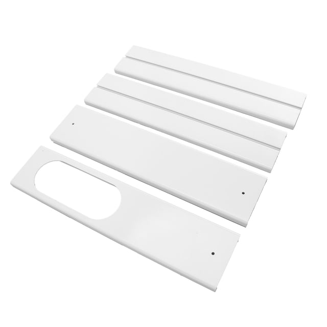 Panneau d'Étanchéité pour Fenêtre de Climatiseur, Trousse de Fenêtre de Climatiseur Portable Réglable Isole l'Air Chaud Garde au Frais Universelle Résistante aux Hautes Températures pour la Maison
