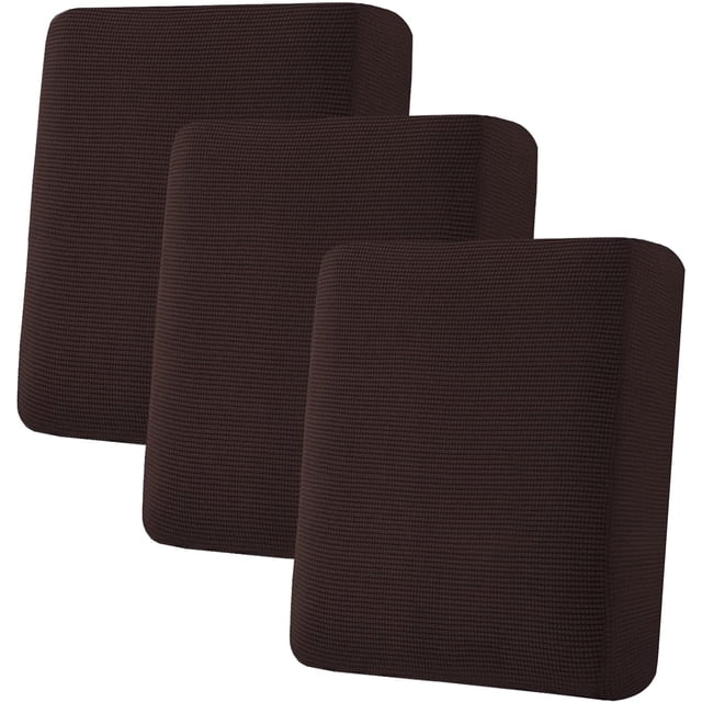 Super Stretch Stylish Cushions Covers/Furniture Cover Spandex Jacquard Small Checked Pattern Super Soft Slipcover Washable Individual