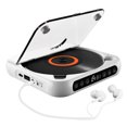 thumbnail image 1 of AMERTEER Lecteur CD Sans Fil Rechargeable avec Fonction de Maintien, Écran LED, Port Audio USB 2000 mAh, Lecteur CD MP3 Personnel pour Écouter de la Musique, Éducation Prénatale, Étude pour Enfants, 1 of 6
