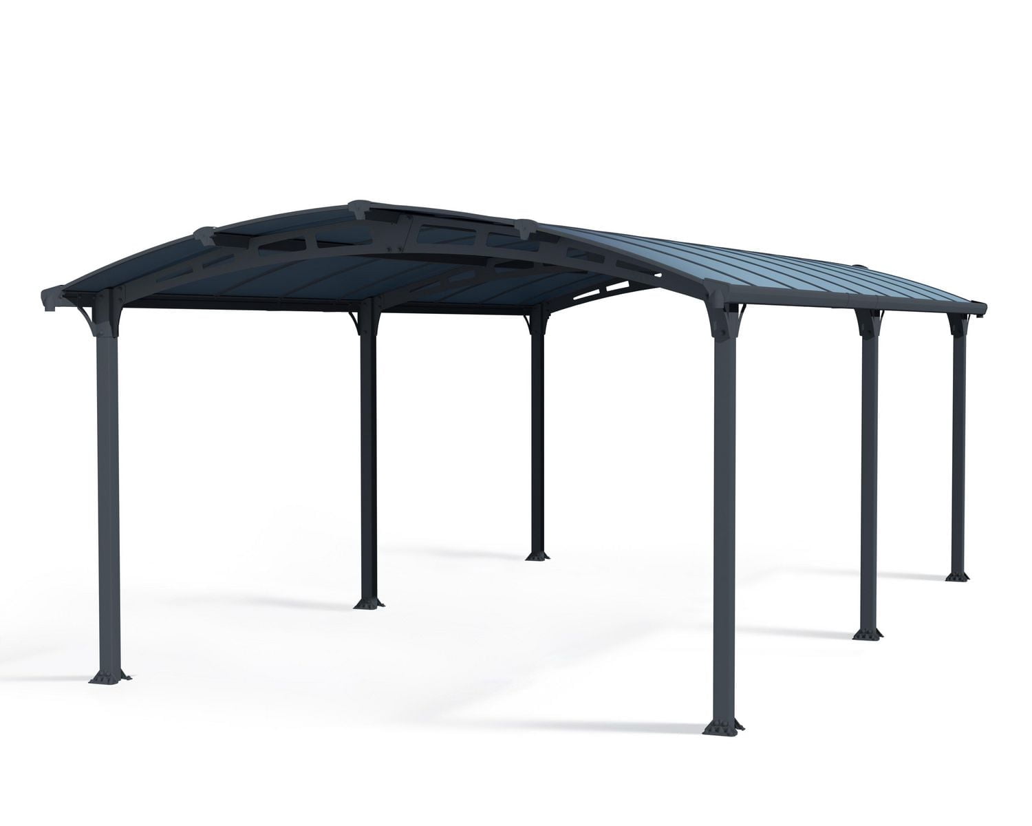CANOPIA par PALRAM Arcadia Abri d'auto gris 12 pi x 21 pi