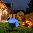 thumbnail image 2 of Halloween Decorations Witches Cauldron, Black Witch Cauldron, Large Plastic Cauldron For Halloween Decorations Outdoor & Indoor, 8 Inch Cauldron Halloween Decor, 2 of 7