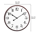 thumbnail image 2 of Horloge murale hometrends, 2 of 4