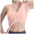 thumbnail image 1 of Lixiuxyad Padded Tank Tops Ribbed Workout Short Racerback Tank Tops For Women With Built In Bra, 1 of 6