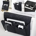 thumbnail image 2 of Felt Bedside Pocket Organizer Holder Hanging Storage Bag Bed Table Sofa Bags, 2 of 6