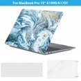 thumbnail image 4 of Pour MacBook Pro 15 Pouces Case 2019 2018 2017 Release A1990 A1707 With Retina Display Plastic Hard Shell Case & Keyboard Cover & Screen Protector, 4 of 8