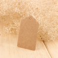 thumbnail image 3 of Kraft Paper Tags Gift Tag Labels Wedding Blank Kraft Tag Craft Production 5x3cm Kraft Paper Gift Tags Wedding Birthday Scallop Label Blank Name Card 100x, 3 of 5