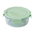 thumbnail image 2 of Birdeem Premium Glass Bento Box, Microwave Safe Lunch Container for Students and Office, Reusable Meal Prep Box with Secure Lid, Dishwasher Safe and Easy to Clean, 2 of 9