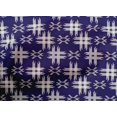 thumbnail image 4 of oneOone Cotton Poplin Fabric Check Kasuri Decor Fabric Printed BTY 56 Inch Wide, 4 of 4