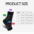 thumbnail image 3 of EGNMCR Orthopaedic Compression Socks Foot Compression Ankle Support Plantar Fasciitis Socks Grip Socks Football Fitness Socks socks socks, 3 of 4