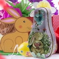 thumbnail image 2 of Chocolate Gift Box, Exquisite Bunny Shaped Tin Pcaging for Easter Holiday Candy and Family Celebrations, 2 of 6