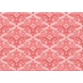 thumbnail image 1 of Ahgly Company Machine Washable Indoor Rectangle Transitional Pastel Pink Area Rugs, 2' x 5', 1 of 7