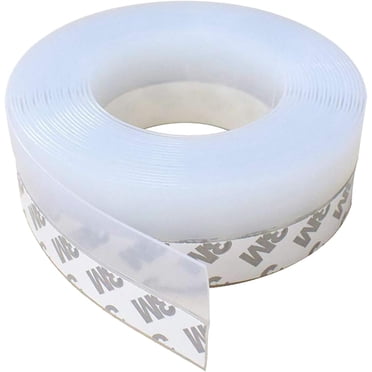 FullPetMoon Bande d'Étanchéité en Silicone - Joint de Porte et de Fenêtre Résistant aux Intempéries - Bande de Porte avec Butée de Tirant d'Air Inférieure 33 Pi