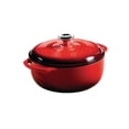 thumbnail image 1 of Lodge Enamel Dutch Oven, Red - 4.5 quart., 1 of 4
