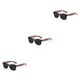 thumbnail image 3 of Decodeary Protection Bois Mode Lentille Colorée Options Monture Légère Noir 3 Ensembles, 3 of 6