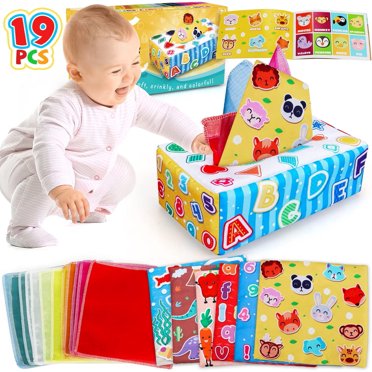 GRM Baby Toys 6 to 12 Months GRM Toys for Babies 6-12 Months Baby Tissue Box Toy