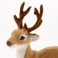 thumbnail image 3 of veasfak Simulation Lying Sika Deer Reindeer Elk Animal Model Figurine Home Decor Arts 8, 3 of 8