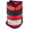 thumbnail image 1 of Sammons Preston Cuff Weight, 8 lb, Red, 2 Velcro Strap & D-Ring Closure, Grommet for Easy Hanging, Lead Free Steel Ankle & Wrist Weights, For Strength Building & Injury Rehab, Sold Individually, 1 of 4
