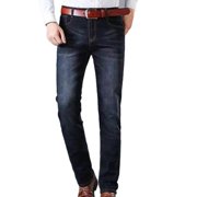 FcBaudy Full Length Pants Jeans Men's Solid Color Pocket Fashionable Casual Youth Versatile Sports Jeans Pants Men Pants