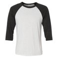 thumbnail image 1 of Bella + Canvas T-Shirt de Baseball Unisexe à Manches 3/4, 1 of 1