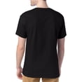 thumbnail image 3 of Hanes T-Shirts à Col Ras du Cou ComfortSoft pour Hommes, Lot de 4, 3TG, Noir, 3 of 5