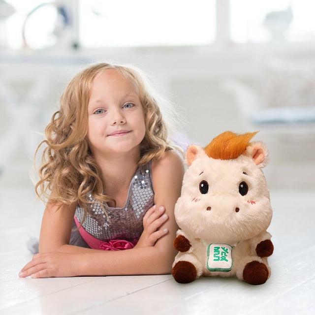 QTOCIO Baby Horse Plushes Toy For Doll To Accompany Sleep Gift 32cm