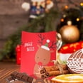 thumbnail image 1 of Vaidha Christmas Pillow Box Candy Chocolate Packaging Box Nougat Baking Box New Year Nut Gift Box Empty Box, 1 of 6