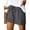 Grey, variant on zanvin Womens Athletic Shorts, Plus Size Shorts, Comfy Drawstring Casual Elastic Waist Loose Pants Yoga Shorts, Running Shorts, Comfy Beach Shorts, Cycling Shorts,Black