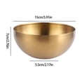 thumbnail image 3 of Stainless Steel Mixing Bowl Metal Bowl For Mixing Large Stainless Steel Bowl For Salad, 3 of 6