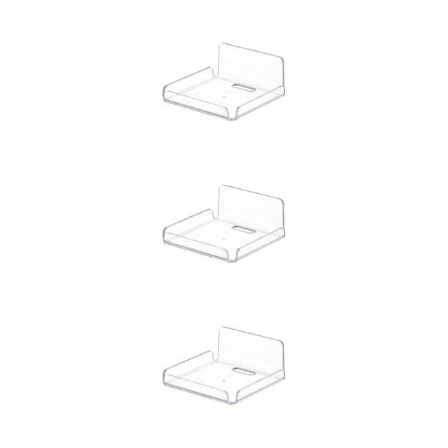 pitrice Solution de Rangement Moderne pour Salon Support Flottant Étagère Support Montage Monté Style A Ensemble de 3