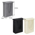 thumbnail image 4 of maskred Laundry Hampers In Cotton And Linen 45L Capacity Easy To Clean And Maintain No Space Laundry Baskets gray, 4 of 6