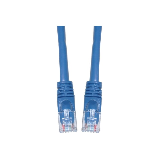 CableWholesale.com - Patch cable - RJ-45 (M) to RJ-45 (M) - 3 ft - UTP - CAT 6 - molded - blue