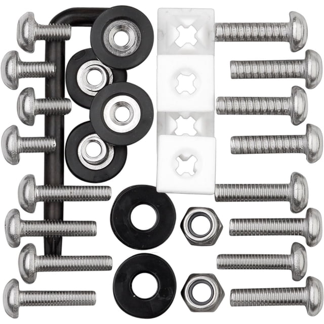 Cruiser Accessories, fixations blocables, kit ultime, tige étoilée