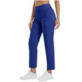 thumbnail image 1 of Pantalon de Golf pour Femmes Extensible Respirant Décontracté Couleur Unie Pantalon Court 1 Pce, 1 of 9