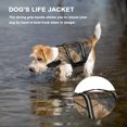 thumbnail image 3 of Agiferg Life Jacket Pet Rescue Coat Reflective Outdoor Dog Clothes Pet Swimsuit Dog, 3 of 5
