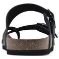 thumbnail image 5 of WHITE MOUNTAIN Sandale Plate Gracie pour Femme, Noir, 7 M US, 5 of 5