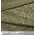 thumbnail image 3 of Soimoi Viscose Chiffon Fabric Flower Artistic Decor Fabric Printed Yard 42 Inch Wide, 3 of 3