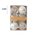 thumbnail image 3 of RKSTN Christmas Balls Christmas Tree Ornament, Christmas Ball Decoration Set 3.14 Inch Christmas Ball Shatterproof Hanging Tree Ornament Set Christmas Decorations, 3 of 4